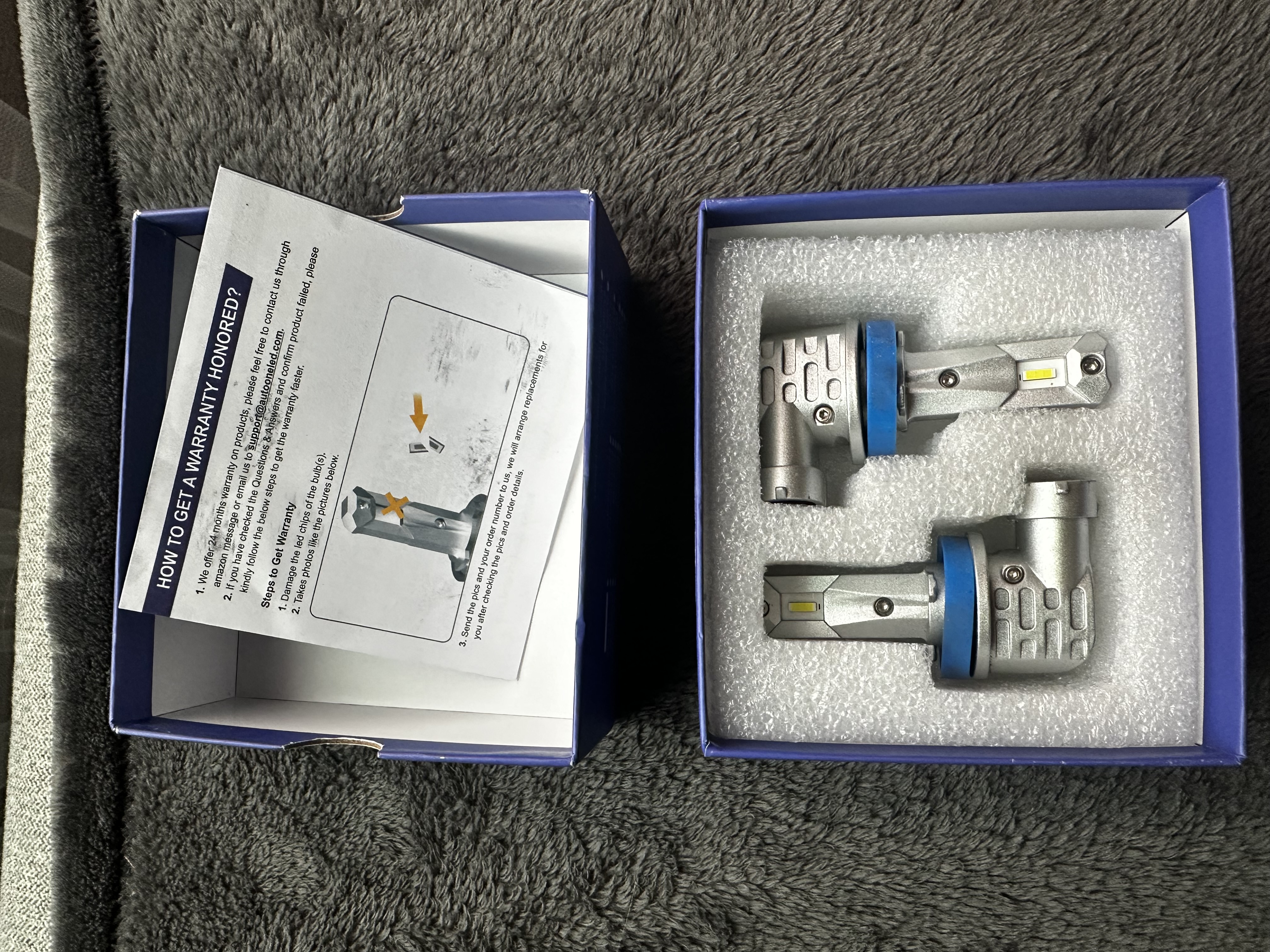 AUTOONEH11 LED Bulbs Plug and Play 6000K